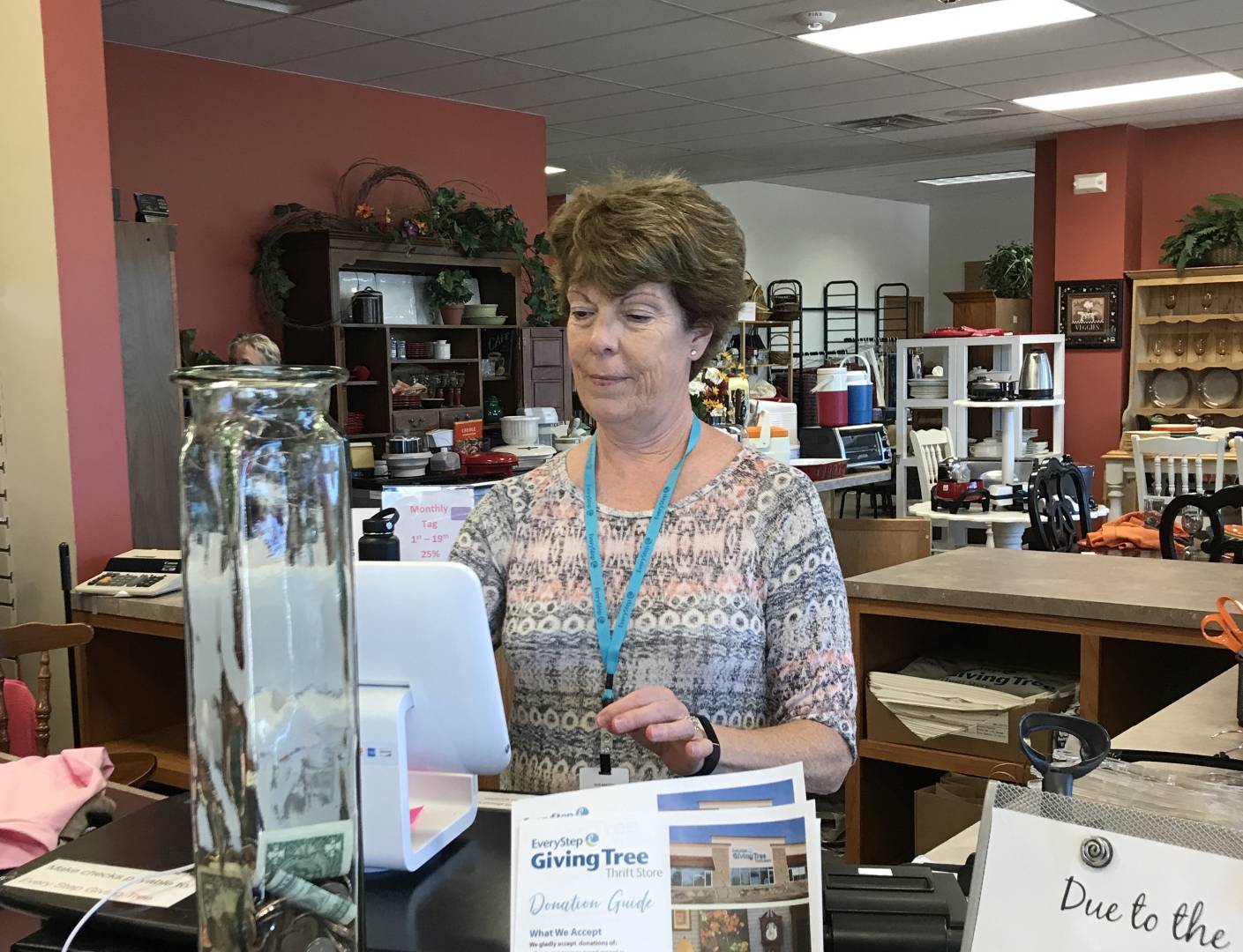 Sandy Cutter EveryStep Giving Tree Volunteer